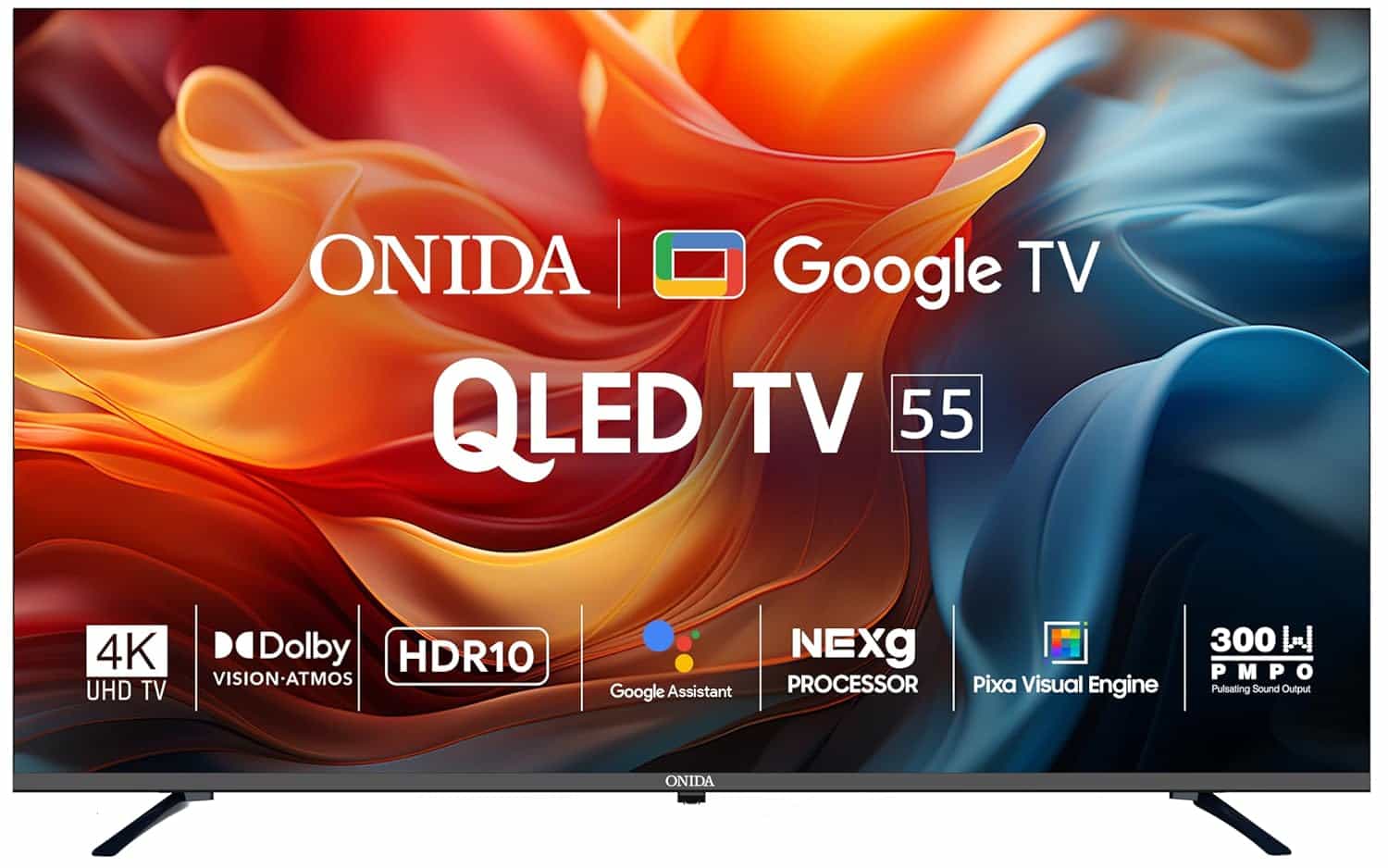 QZ55UI (4K UHD)(SMART GOOGLE TV)(8902987999471)-LED OLED/QLED-ONIDA