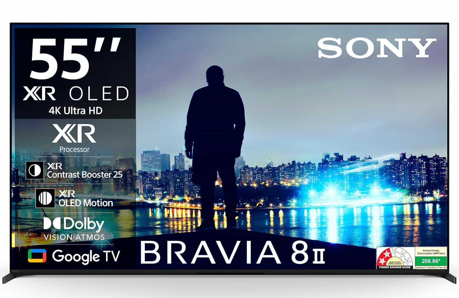 K-55XR80M2 (GOOGLE TV)(4K UHD SMART)(BRAVIA 8)(12700001)-LED OLED/QLED-SONY 