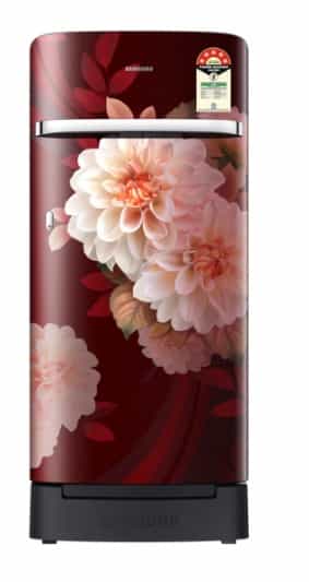 RR21H2H25BR-(BEGONIA RED)(189 LTRS)(5 STAR)(DRAWER)-REF-DC-SAMSUNG