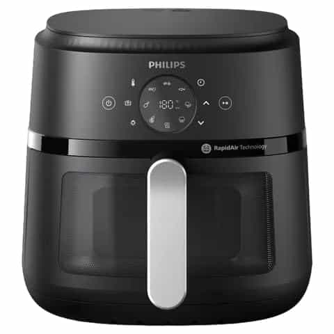 NA120/00 (4.2LTRS,1500WATS,BLACK)-AIR FRYER-PHILIPS