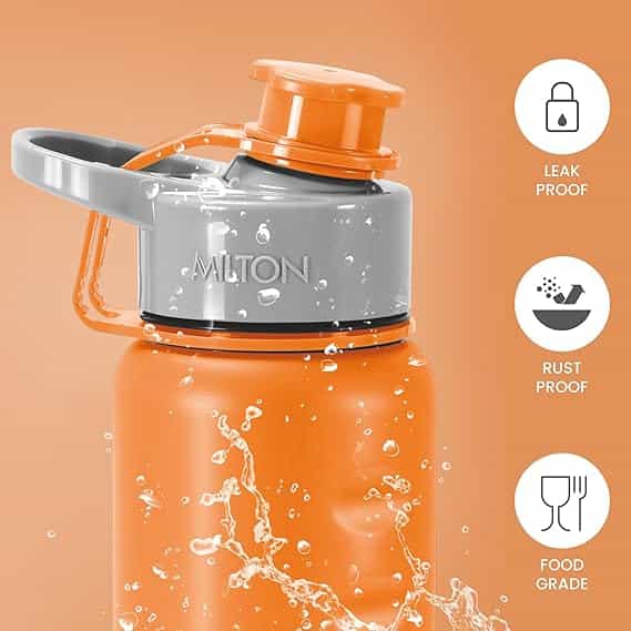 GRIPPER 1000 (STAINLESS STEEL)(DUTNFTB044CLRS0024) - WATER BOTTLE - MILTON