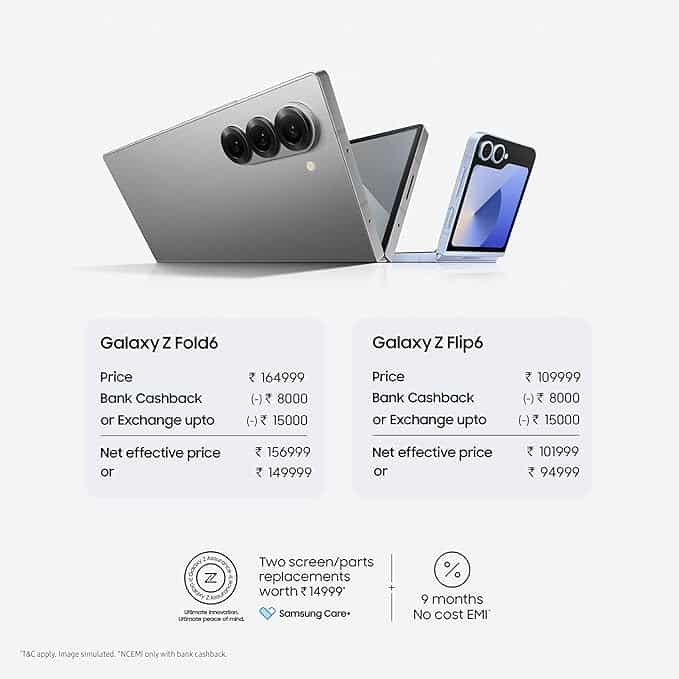F956BG - GALAXY FOLD 6 (12/512) - MOBILE PHONE - SAMSUNG