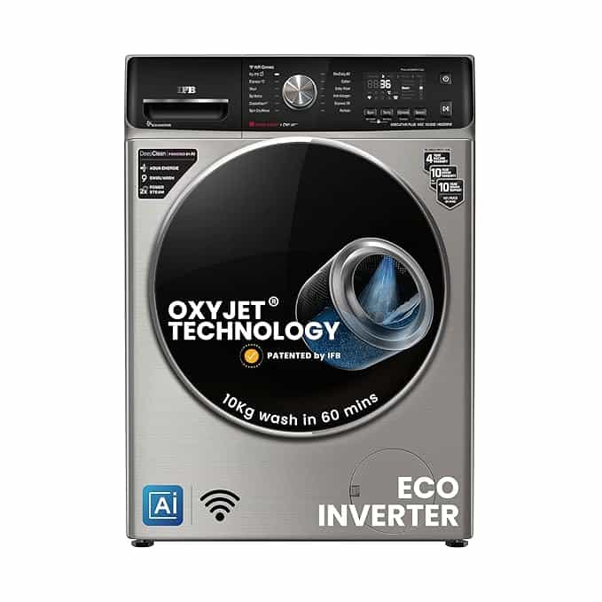 EXECUTIVE PLUS VSC 1014 SSL - (10.0 KG)(STAINLESS STEEL)(1400 RPM)(STEAM) - W\M-FL - IFB