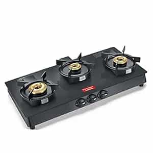 SVACHH NEO GTSN-03 (3 BURNER)(GLASS TOP)(40383) - GAS STOVE - PRESTIGE